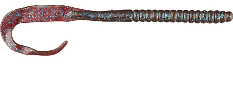 Curly Tail Worms Berkley Powerbait 10" Power Worm 18 Curly Tail Worms Berkley Powerbait 10" Power Worm