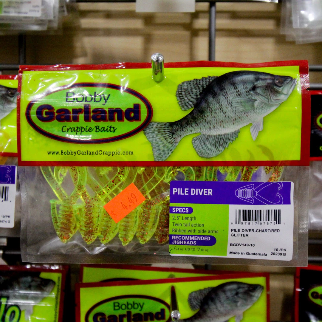 Crappie Bobby Garland Pile Diver 3 Crappie Bobby Garland Pile Diver