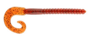 Curly Tail Worms Berkley Powerbait 10" Power Worm 9 Curly Tail Worms Berkley Powerbait 10" Power Worm