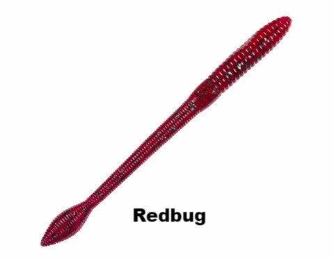 Soft Baits Strike King Fat Baby Finesse Worm 6 Soft Baits Strike King Fat Baby Finesse Worm