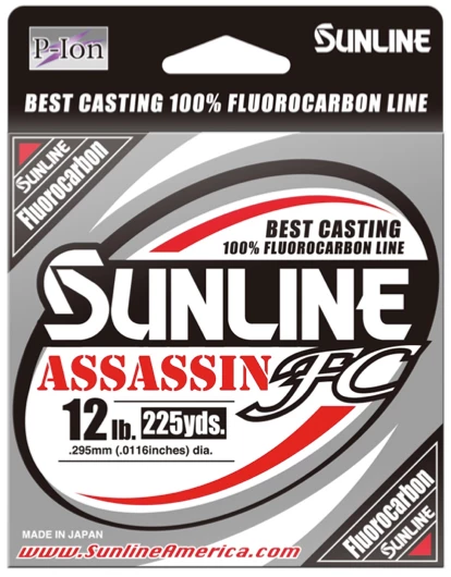 Sunline Assassin FC Fluorocarbon 3 Sunline Assassin FC Fluorocarbon