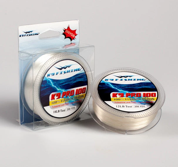 K9 Fishing K9 Pro 100 Fluorocarbon 3 K9 Fishing K9 Pro 100 Fluorocarbon