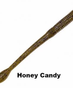 Soft Baits Strike King Fat Baby Finesse Worm 10 Soft Baits Strike King Fat Baby Finesse Worm