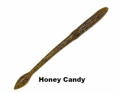 Soft Baits Strike King Fat Baby Finesse Worm 5 Soft Baits Strike King Fat Baby Finesse Worm