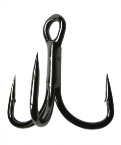 GAMAKATSU TREBLE HOOKS, (EWG), SHORT SHANK 2X STRONG